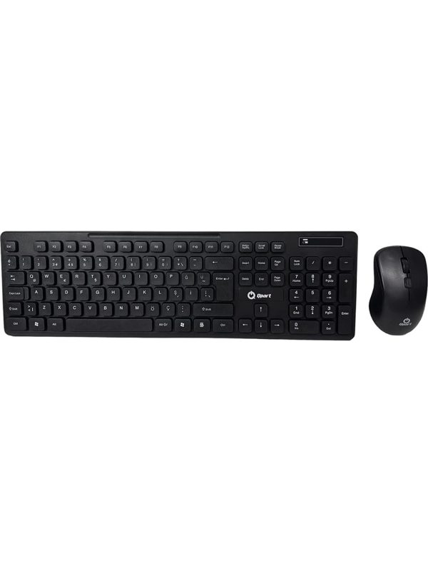 Qpart W100 2.4 Ghz Kablosuz Klavye & Mouse Set