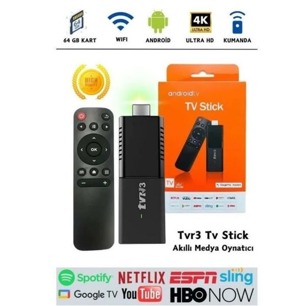 Torima Siyah Ultra Hd Android Tv Box 4k Android Tv Box Tv Stick Medya Oynatıcı Smart Tv Wifi - Görsel 2